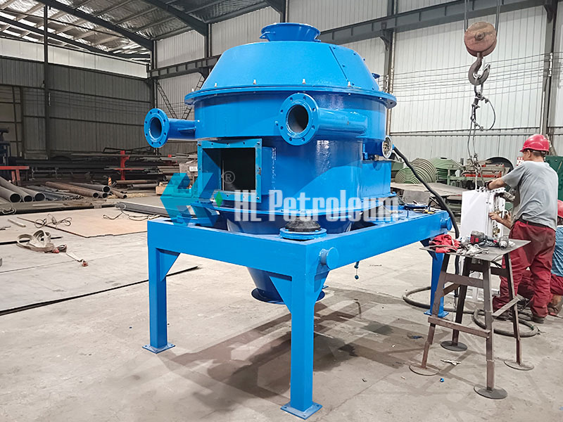 HL Petroleum's vertical drilling cuttings dryer was successfully exported to Kuwait