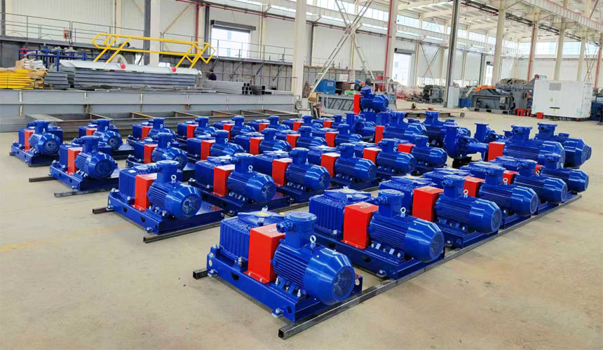 Mud tank agitator Mud tank agitator