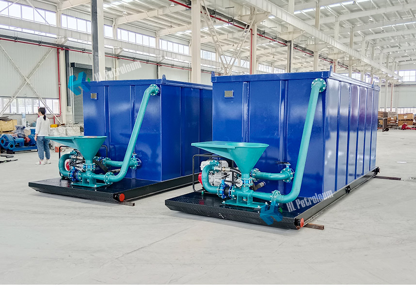 Gasoline engine slurry mixing system