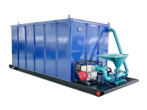 Gasoline Engine Slurry Mixing System