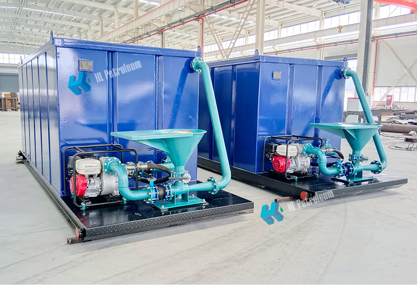 Gasoline engine slurry mixing system