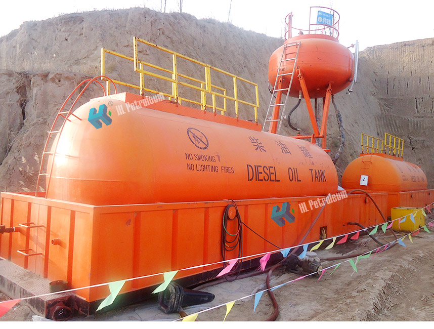 Elevated Diesel Tank